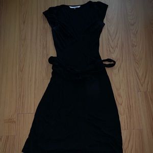 DVF classic wrap dress.